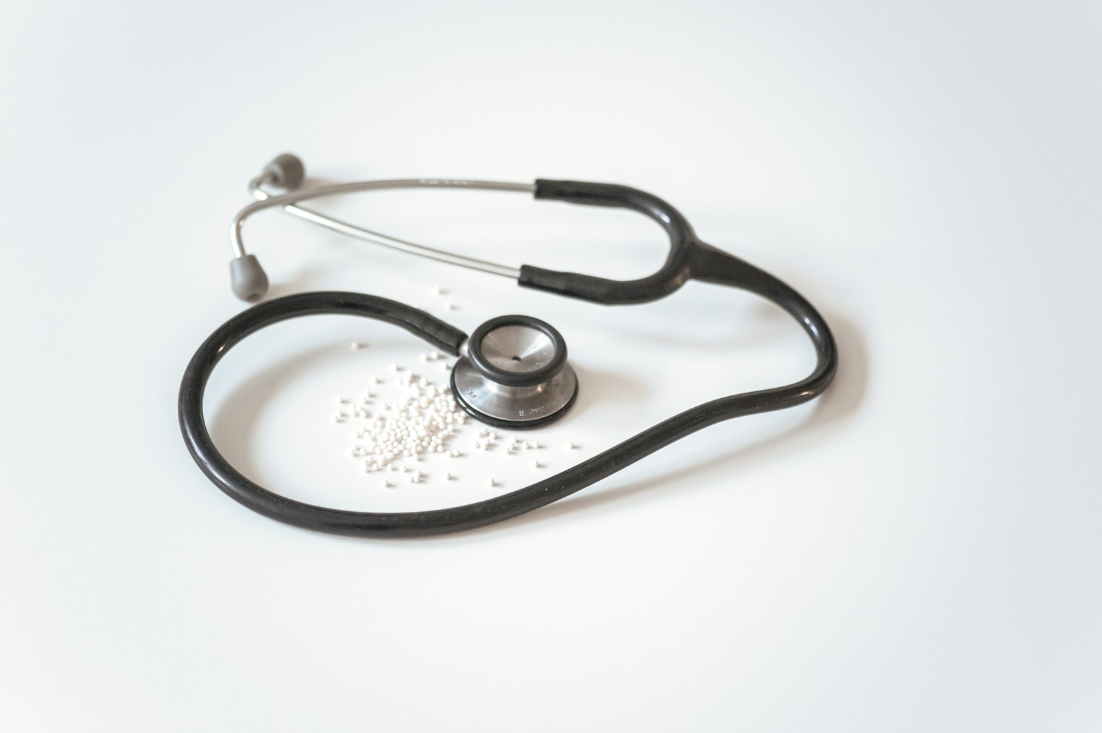 black and silver stethoscope on white surface symbolizing medicare advantage